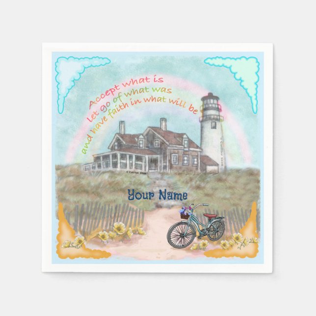 Lighthouse Acceptance  Napkins (Front)