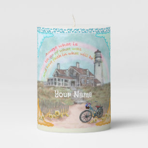 Lighthouse Acceptance Pillar Candle