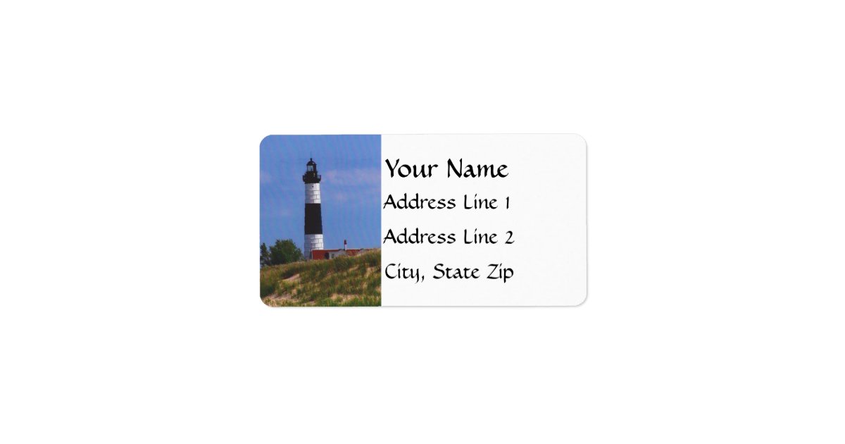 Lighthouse Address Labels Zazzle