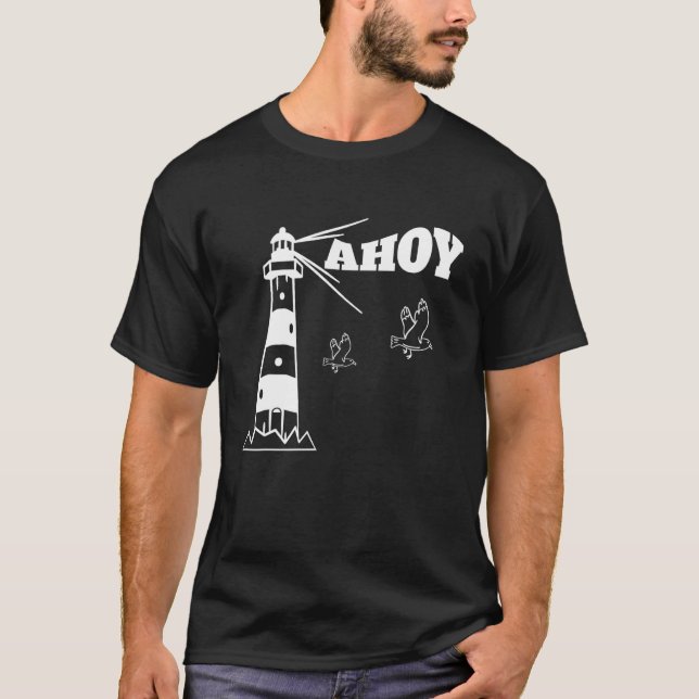 Lighthouse Ahoy T-Shirt (Front)