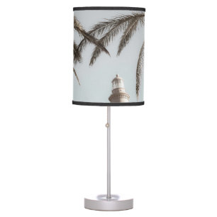 Lighthouse and Palms #1 #wall #art  Table Lamp
