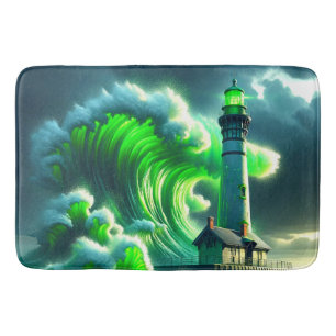 Lighthouse Art Bath Mat