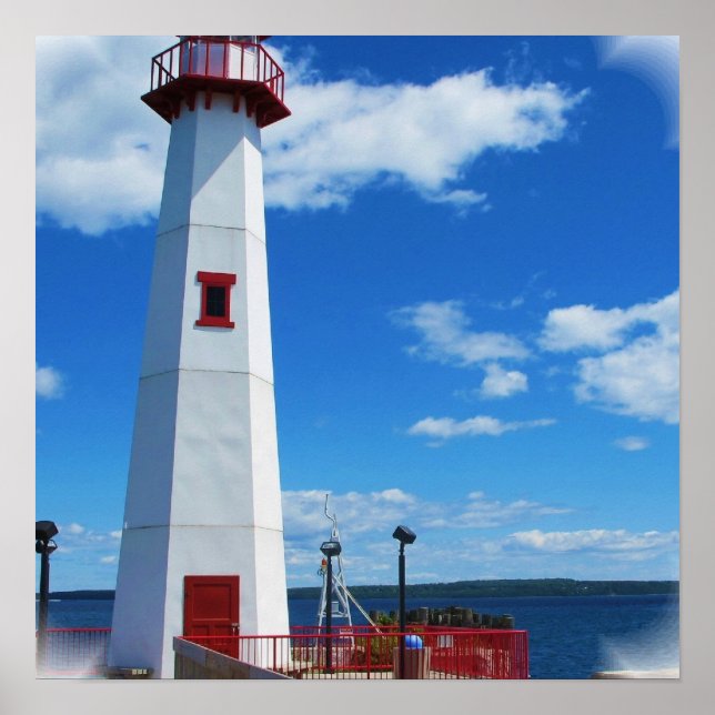 Lighthouse Art Poster Print (Front)