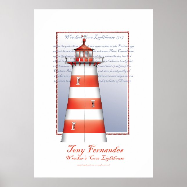 lighthouse art print no.2, tony fernandes (Front)