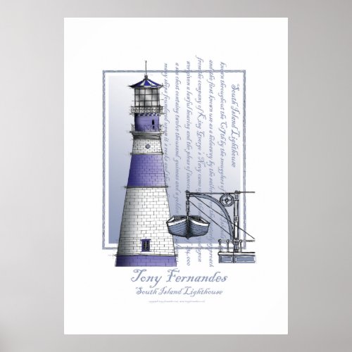 lighthouse art print no3 tony fernandes