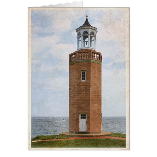Lighthouse at Avery Point, Groton CT - Blank Cards (Front)
