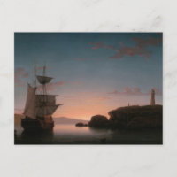 Lighthouse at Camden, Maine by Fitz Henry Lane