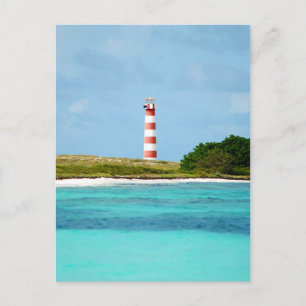 Lighthouse at Los Roques - Venezuela Postcard