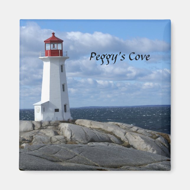 Lighthouse at Peggy's Cove Magnet (Front)