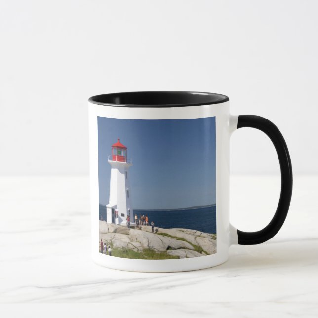 Lighthouse at Peggy's Cove, Nova Scotia, Canada. Mug (Right)