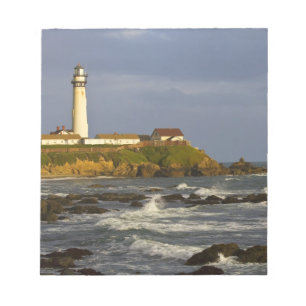 Lighthouse at Pigeon Point State Beach in San 2 Notepad