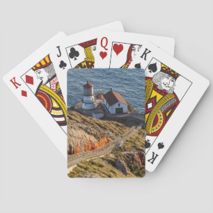 Lighthouse At Point Reyes National Seashore Poker Cards