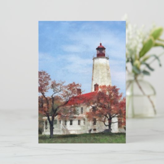 Lighthouse at Sandy Hook (Standing Front)