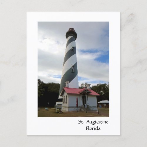 Lighthouse at St Augustine Postcard