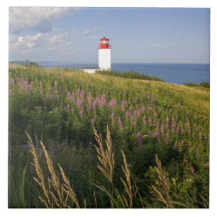 Lighthouse at St. Martins, New Brunswick, 2 Tile