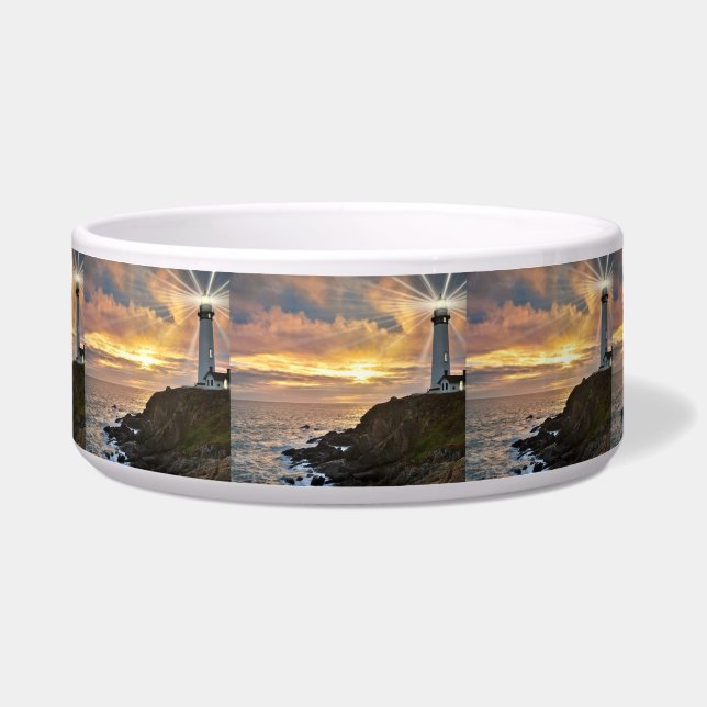 Lighthouse at Sunset Bowl (Front)