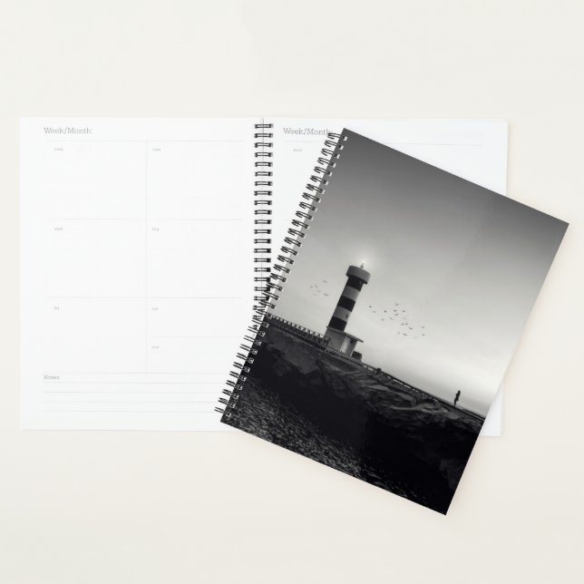 Lighthouse at Sunset Planner (Display)