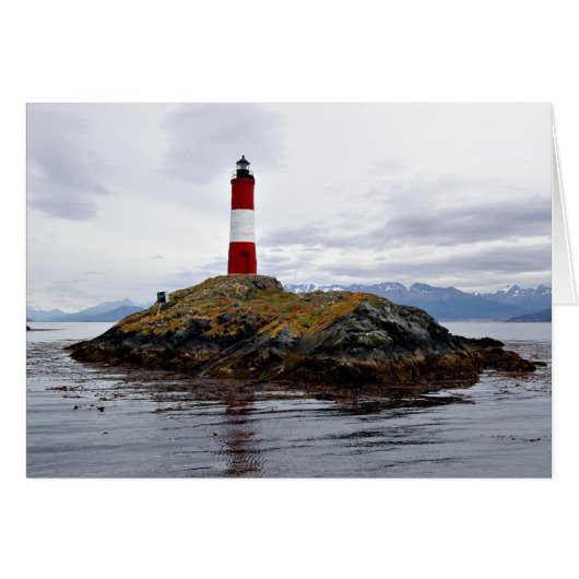 Lighthouse at the end of the world cards (Front Horizontal)
