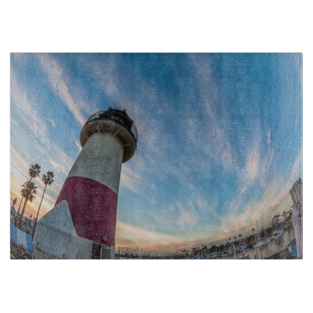 Lighthouse at the Oceanside Harbor Cutting Board (Front)