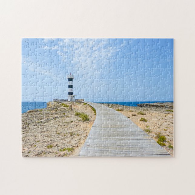 Lighthouse at the Sea Jigsaw Puzzle (Horizontal)
