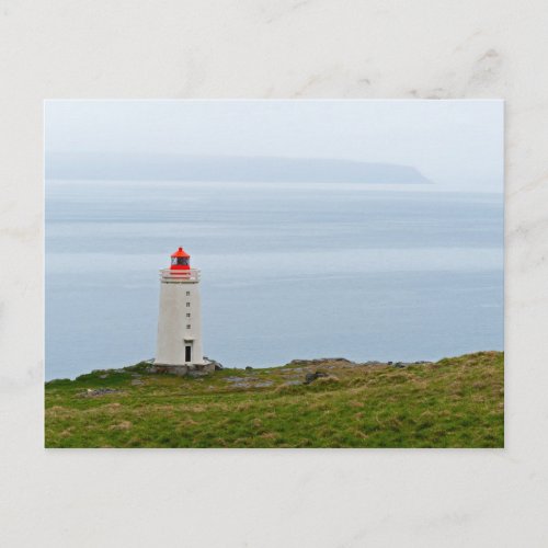 Lighthouse at Vatnsnes Peninsula _ Iceland Postcard