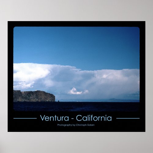 Lighthouse at Ventura California Poster