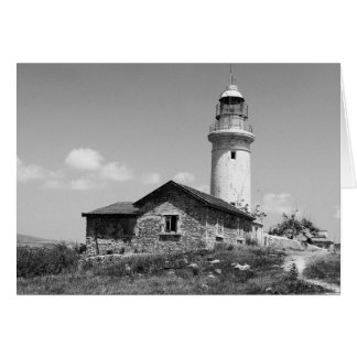 Lighthouse B&W Cards