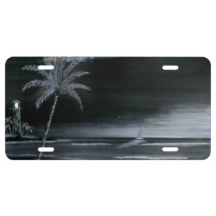 Lighthouse Bay License Plate