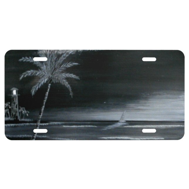 Lighthouse Bay License Plate (Front)