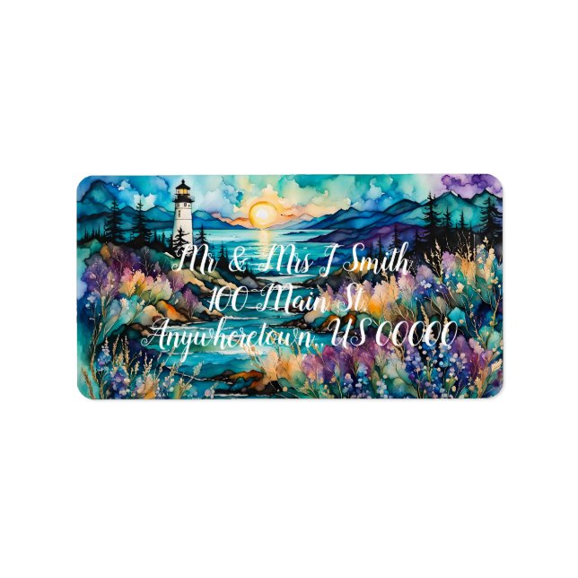 Lighthouse Bay Mountain Wildflower Garden  Label (Front)