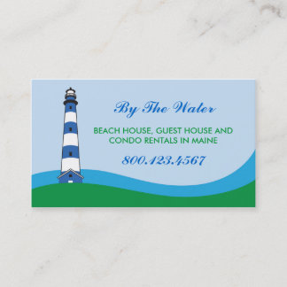 Lighthouse Beach Rental Business Card
