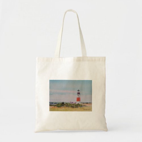 Lighthouse Beach Tote Bag