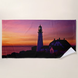 Lighthouse Beach Towel