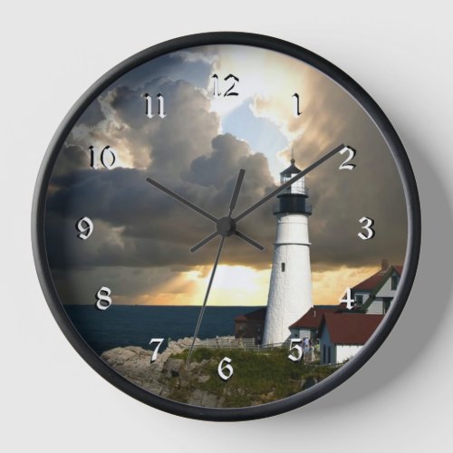Lighthouse Beacon Clock
