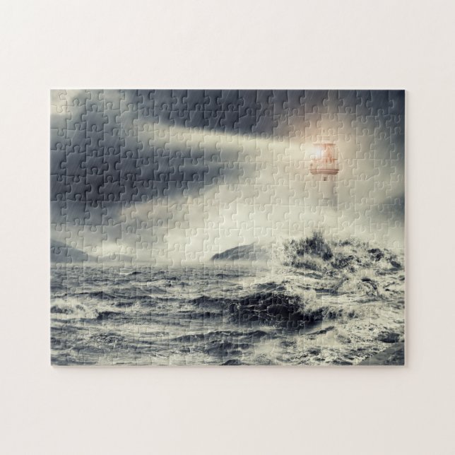 Lighthouse Beacon Jigsaw Puzzle (Horizontal)