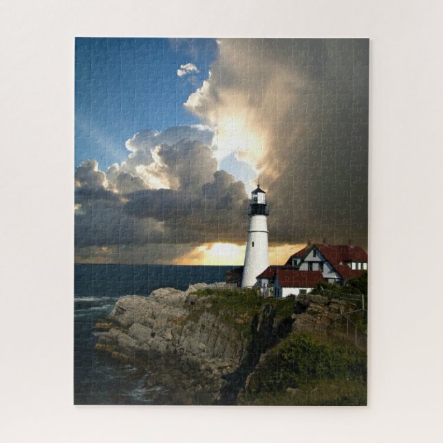 Lighthouse Beacon Jigsaw Puzzle (Vertical)