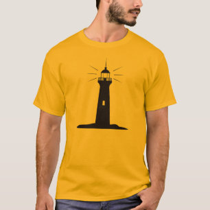 Lighthouse Beacon Silhouette T-Shirt