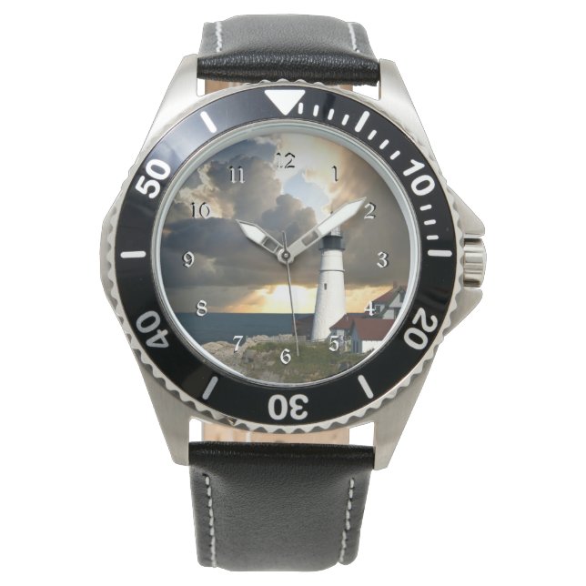 Lighthouse Beacon Wrist Watch (Front)