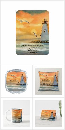Lighthouse / Bible Verse Gift Ideas