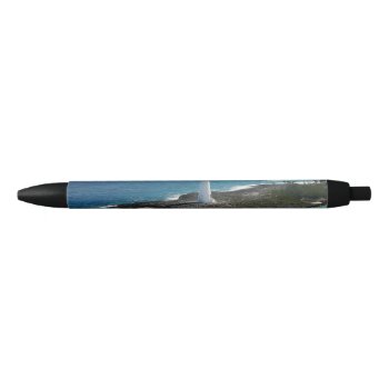Lighthouse Black Ink Pen by GoingPlaces at Zazzle