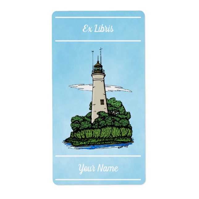 Lighthouse Bookplate (Front)