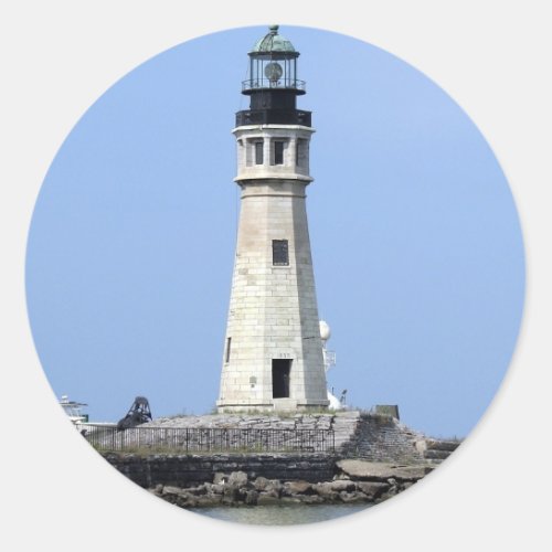 Lighthouse _ Buffalo New York Classic Round Sticker