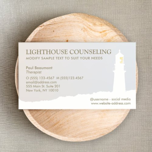 Lighthouse Business Card