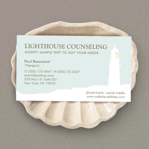 Lighthouse Business Card