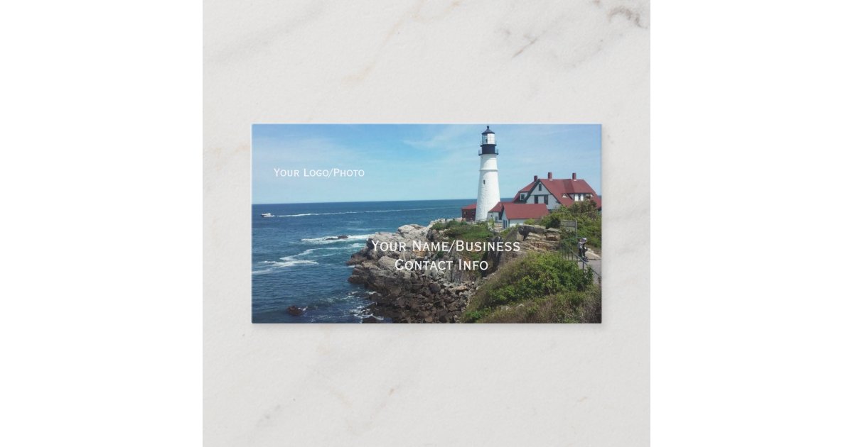 Lighthouse Business Card Zazzle
