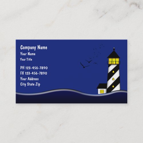 Lighthouse Business Card