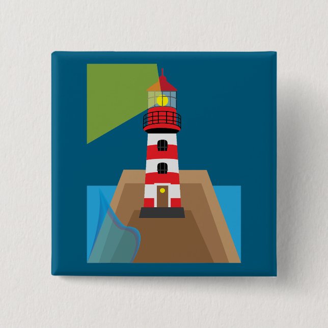Lighthouse Button (Front)