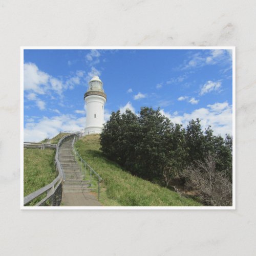 lighthouse byron bay postcard