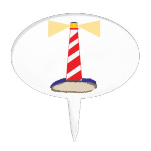 Lighthouse Cake Topper