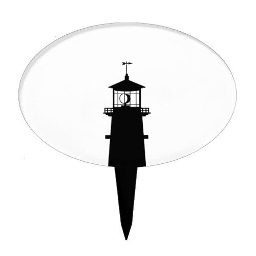 LIGHTHOUSE CAKE TOPPER